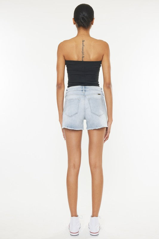 KanCan High Rise Denim Shorts